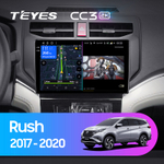 Teyes CC3 2K 9"для Toyota Rush 2017-2020