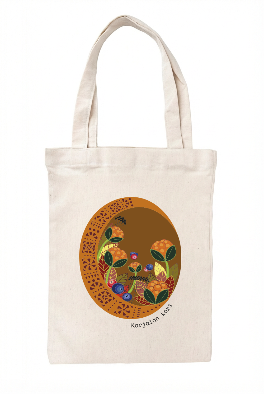 Сумка‑шоппер натуральная светлая