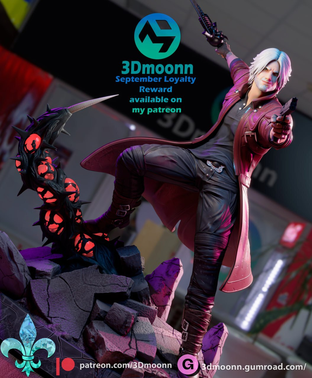 Данте Дьявол может плакать Фигурка Dante Statue Devil May Cry dmc