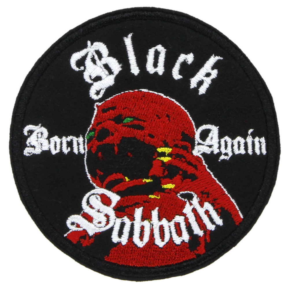 Нашивка с вышивкой группы Black Sabbath