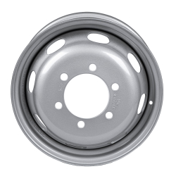 Диск штампованный R16 5.5J 6x170/130.1 ET105 GANZ Silver GRN16000 Газель (1000кг)