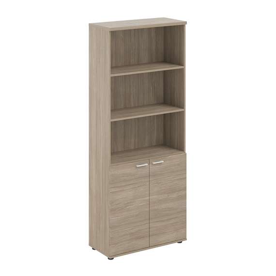 Шкаф высокий полуоткрытый 2-х дв., з. ст HDF Микс MX.802 780х356х1935