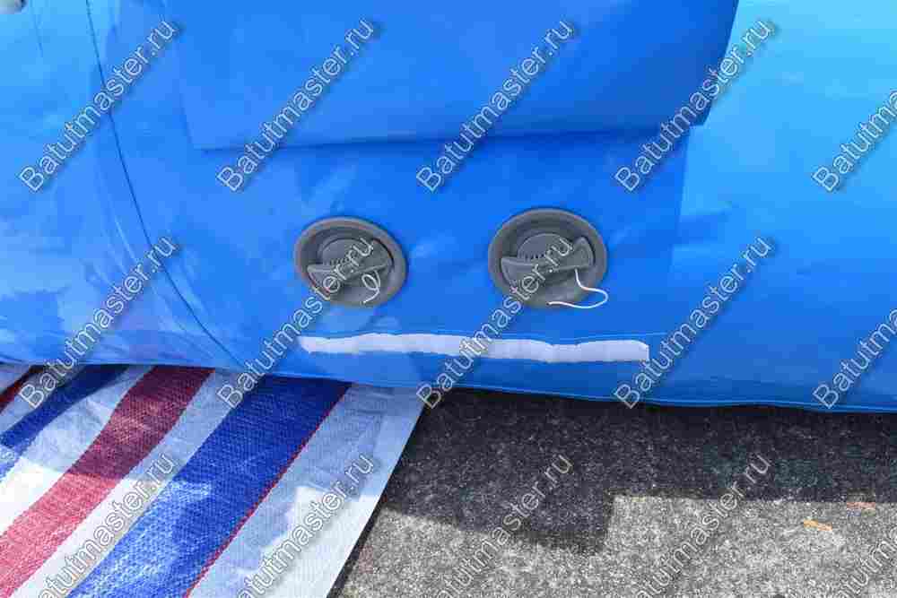 Коммерческий аквапарк на воде «Улыбка моря» 37×32×4 м