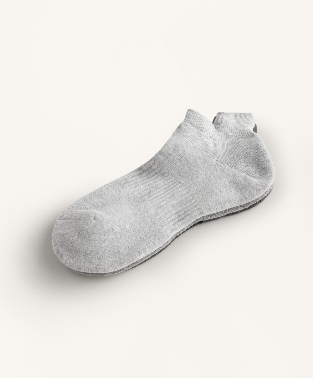 OYSHO Три пары спортивных носков, светло-серый меланж