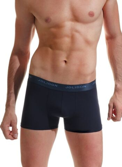 Мужские боксеры с брендированной резинкой (Размер: XXL) (Цвет: темно-синий)