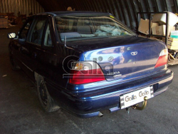 Фаркоп оцинкованный Galia D039A для Daewoo Nexia седан 1995-2010, Daewoo Espero седан 1995-1997(паспорт и сертификат в комплекте)(без электрики)
