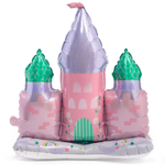 Шар Фольгированный Замок принцессы (Розовый)