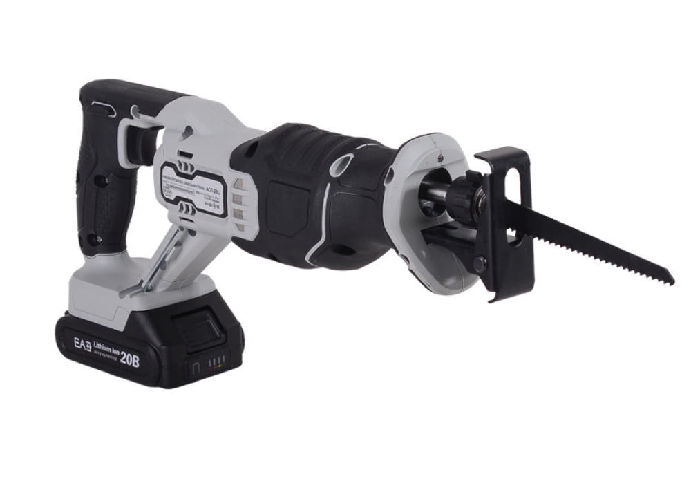 Сабельная пила аккумуляторная Ресанта АСП-20Li ЕА+ (в комплекте 1 АКБ и ЗУ)