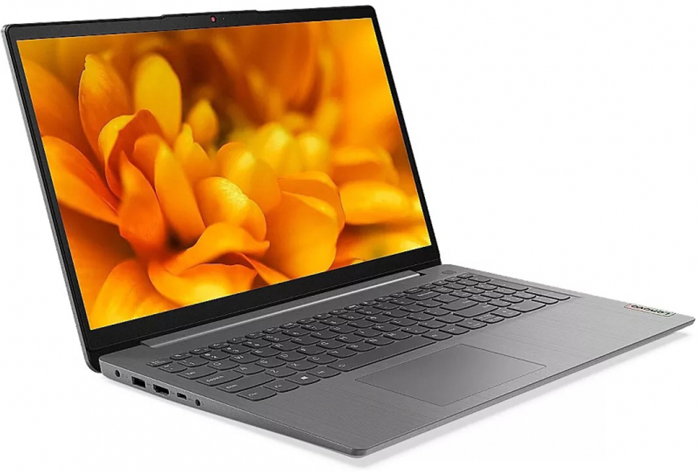 Ноутбук Lenovo IdeaPad 3 15ITL6 15,6 FHD (1920x1080)IPS AG, i7-1165G7, 2x4GB DDR4 3200, 256GB SSD M.2, Intel Iris Xe, WiFi6, BT, TPM2, HD Cam, 36Wh, 65W Round Tip, NoOS, 1Y, Arctic Grey (82H800GPRK)