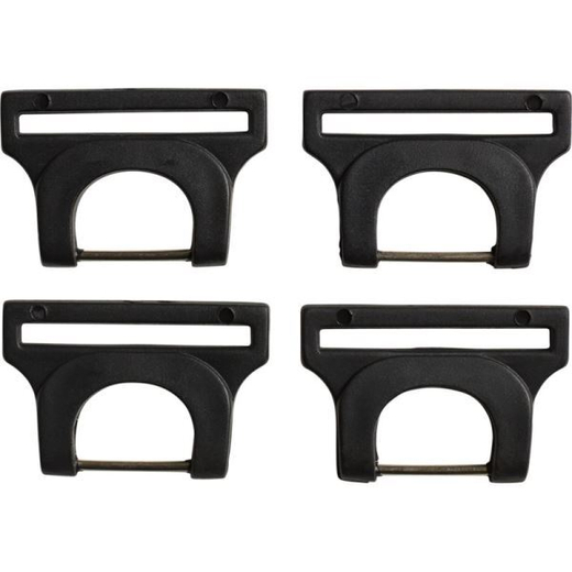 Кольцо наколенников Fox Titan D-Ring 4pk (Black, OS, 2024 (25381-000-OS))