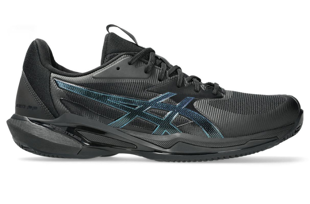 Мужские кроссовки теннисные Asics Solution Speed FF 3 Clay Night Energy - black/prism blue
