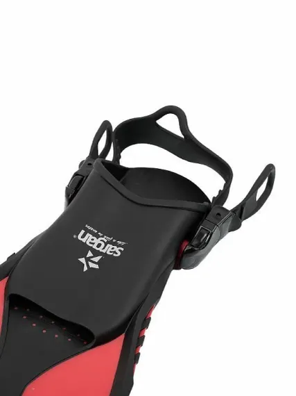 Ласты детские регулируемые Sargan Релакс красный