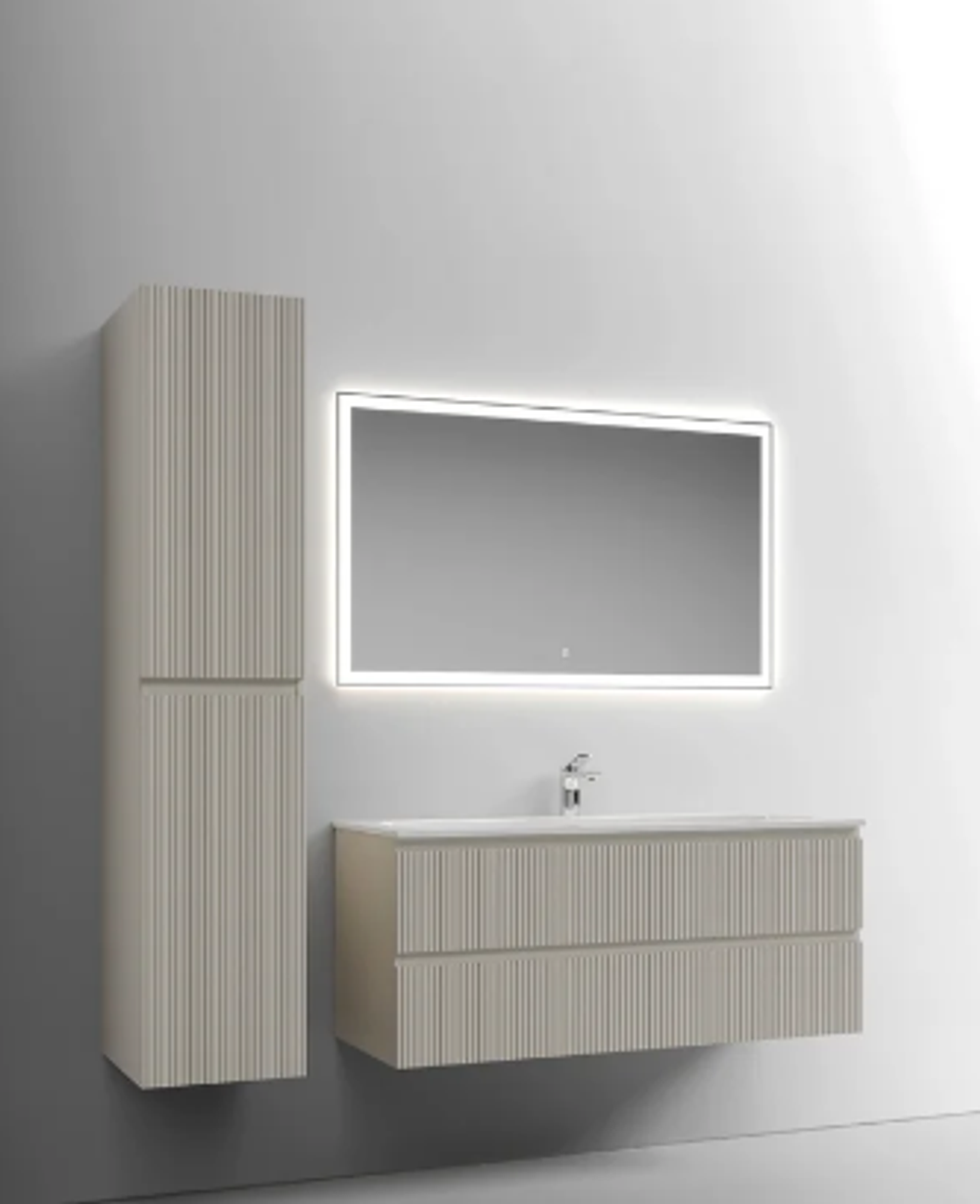 Шкаф-пенал SANCOS Snob T подвесной Beige Soft, 350х350х1650 мм, арт. PSNT35CE