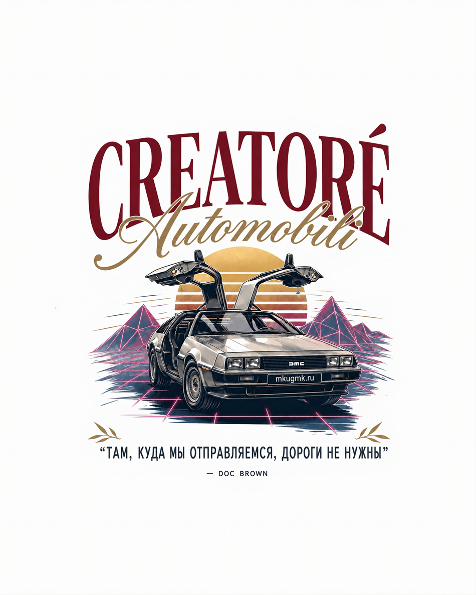 Футболка DeLorean