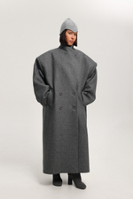 Пальто-пиджак макси