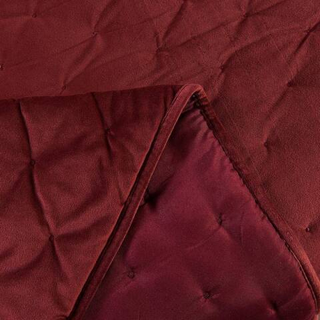 Покрывало 240x260 и 2 наволочки 50х70 Sofi De MarkO Иоланта бордовое