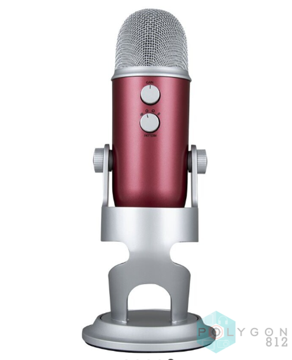 Микрофон Blue Yeti Steel Red