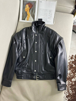 Кожаная куртка Yves Saint Laurent, арт. 476781887