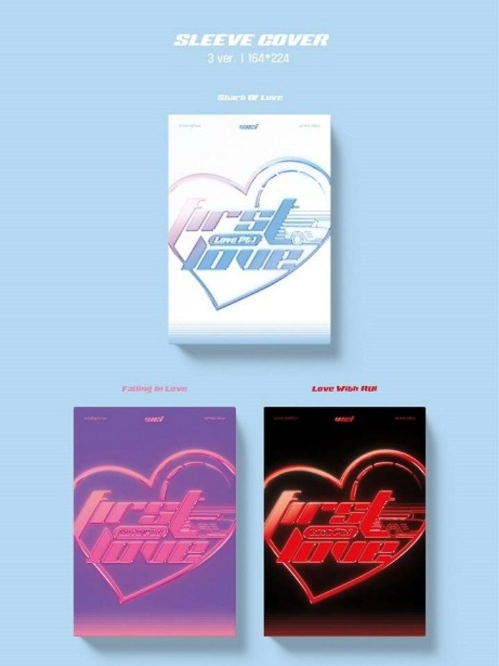 Альбом WEi - Part.1 : First Love 4th Mini Album RANDOM Version