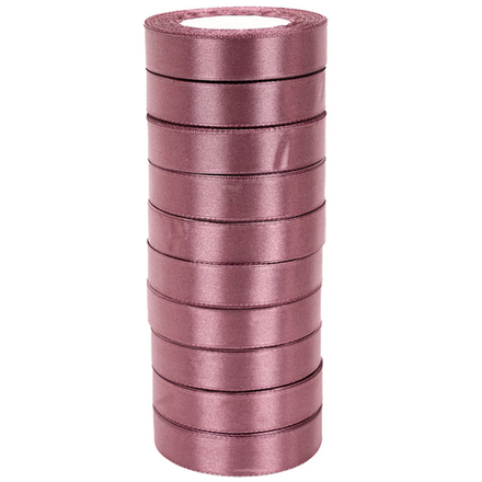 Лента атласная 2см*25Y КРАСНО-КОРИЧНЕВЫЙ