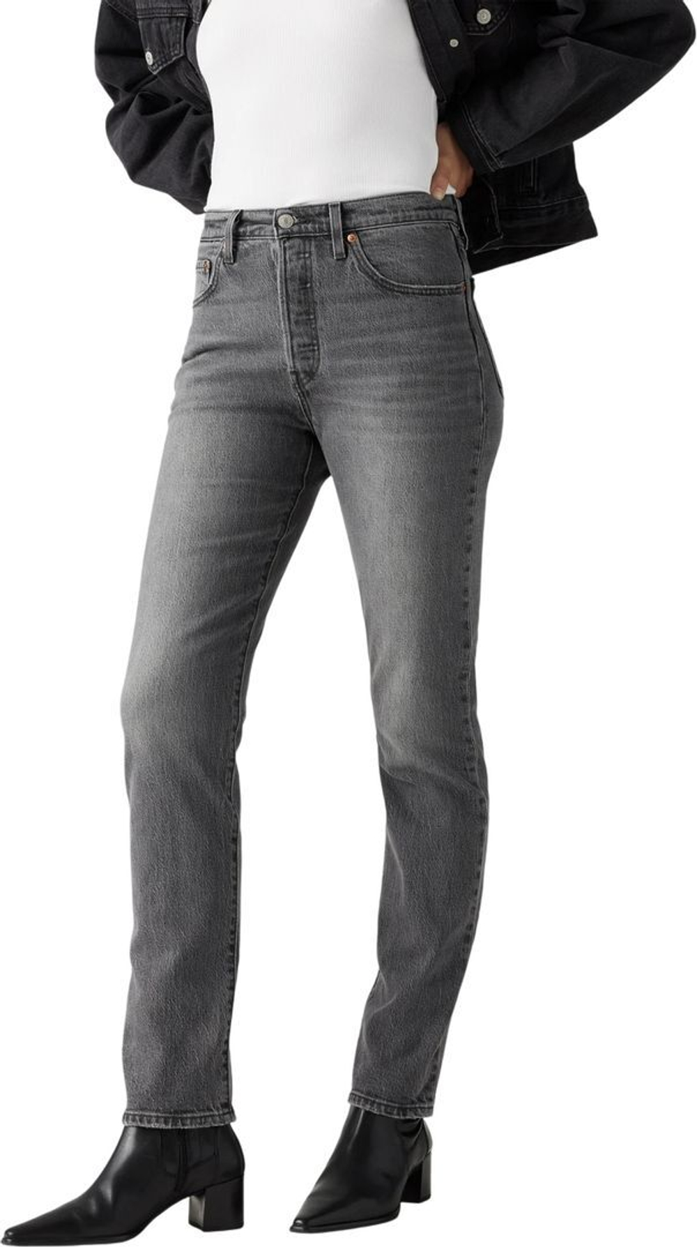 Джинсы Levis 501® JEANS FOR WOMEN черный