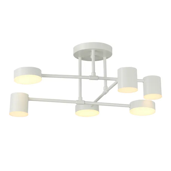 SLE201052-06 Светильник потолочный Белый/Белый LED 6*7W 4000K NOBEL