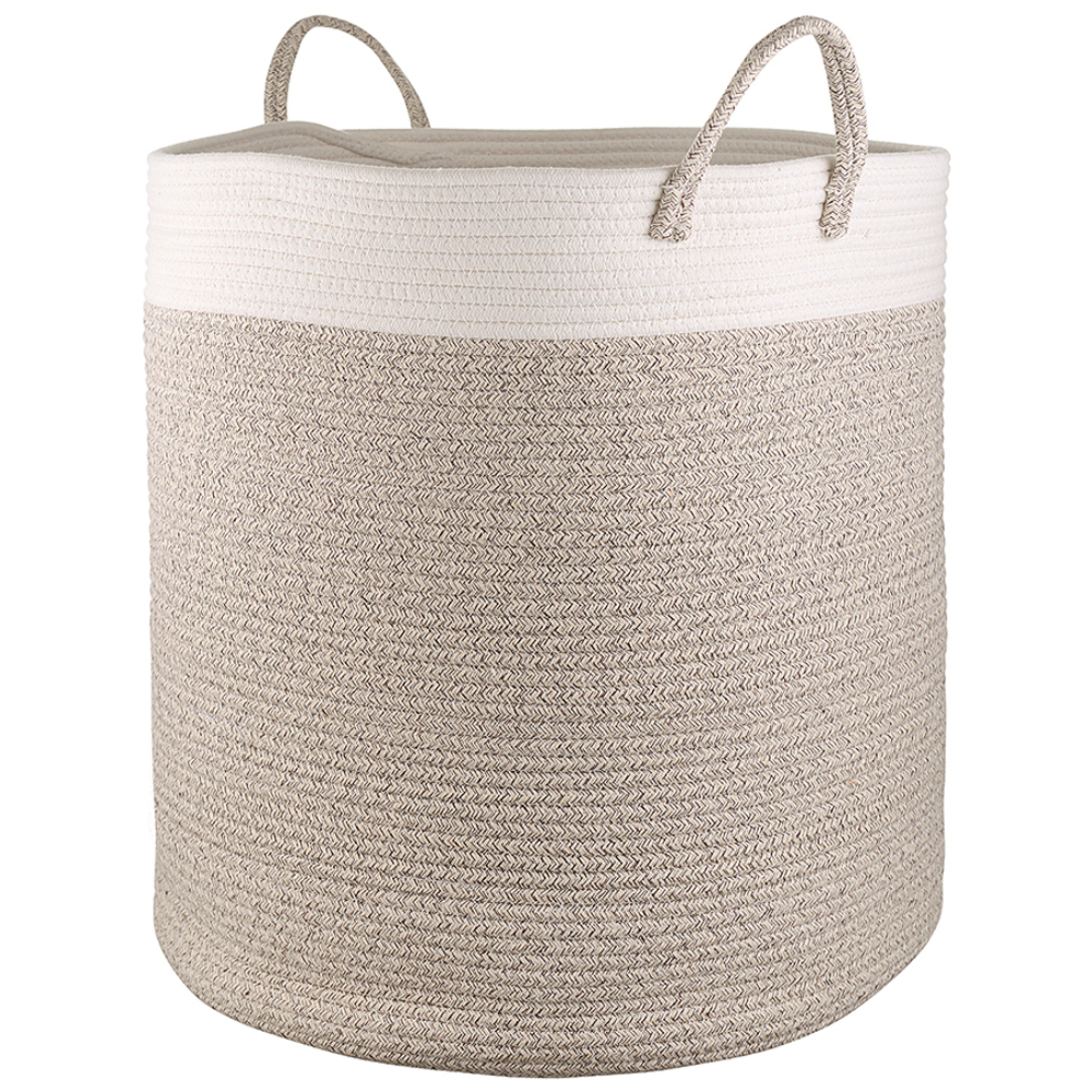 Корзина для хранения Bergenson Bjorn Iben 50х54см кремовая/светло-бежевая