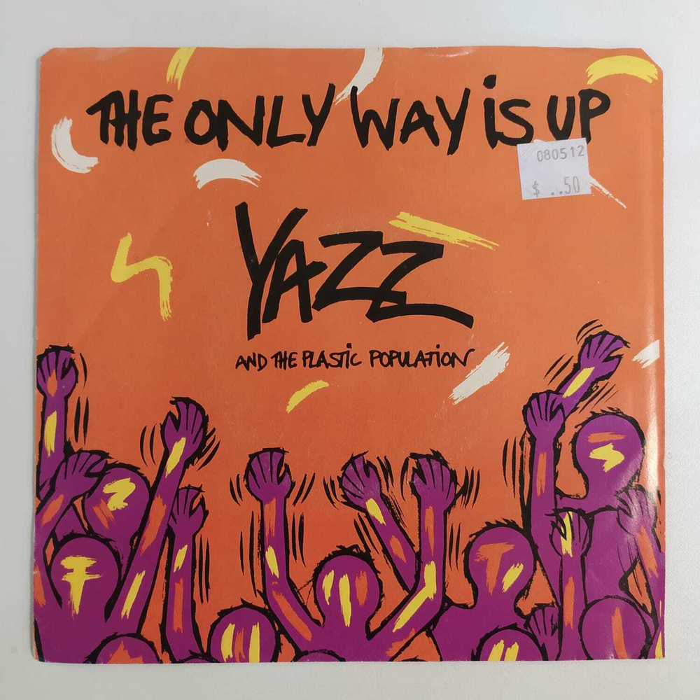 Yazz And The Plastic Population - The Only Way Is Up (США 1988г.) 7", 45 RPM, Single