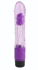 Сиреневый вибратор-реалистик 9 Inch Realistic Vibe - 22,5 см. (Цвет: сиреневый)