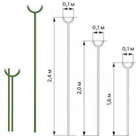 Подпорка под садовое дерево 2,2 м Уфа
