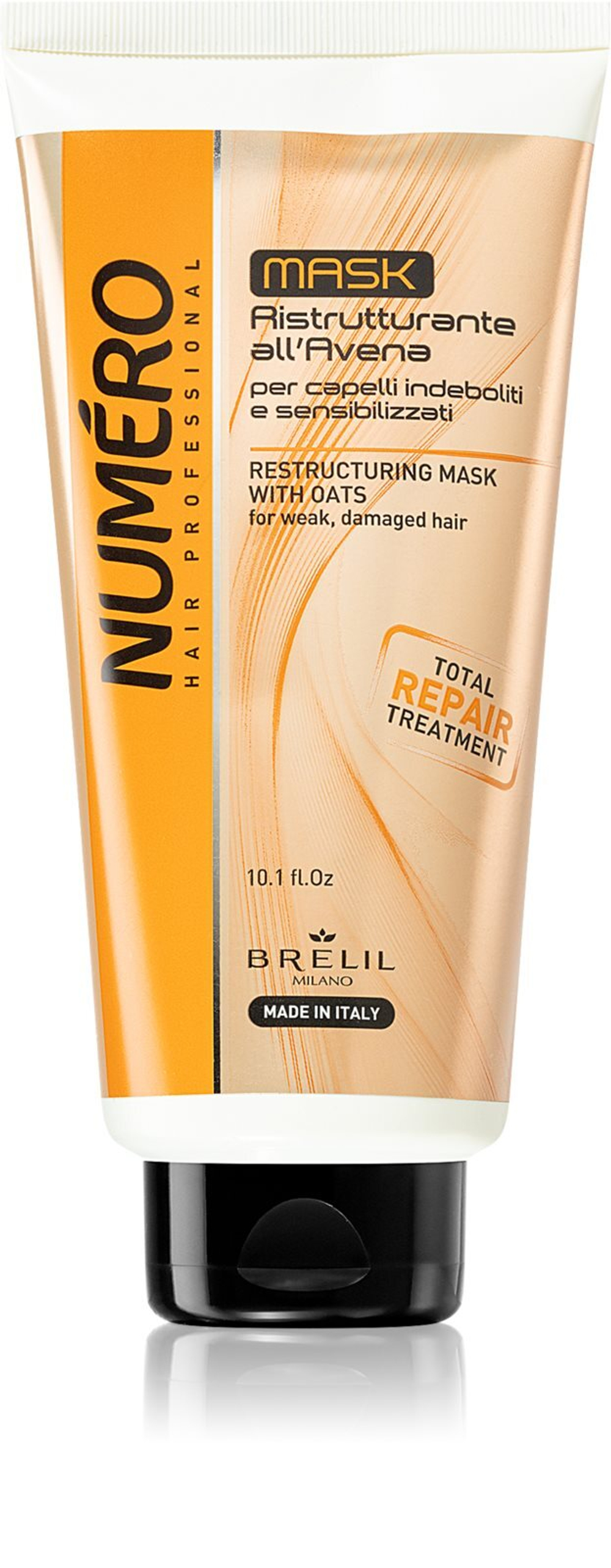 Brelil Numero Restructuring - маска для реструктуризации волос /   300  ml  / GTIN 8011935052882