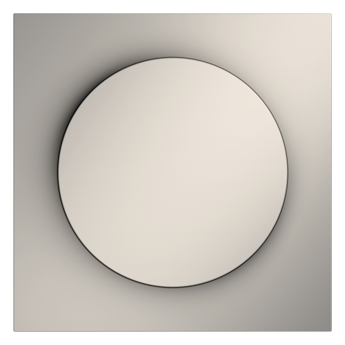 Накладка для светорегулятора поворотно-нажимного, S70 (кашемир)