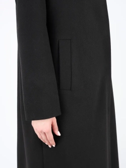 Пальто демисезонное длинное с поясом