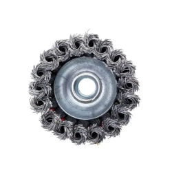 Щетки для УШМ (болгарки) 75мм, стальные, 4 шт