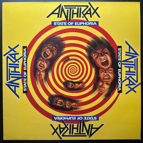 Anthrax ‎– State Of Euphoria (Англия 1988г.)