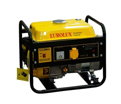 Бензиновый генератор (1.1 кВт) EUROLUX G1200A