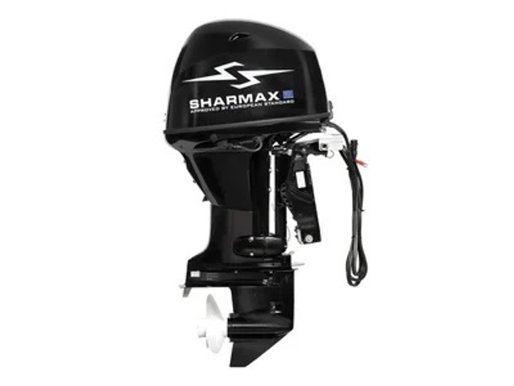 Комплект Алюминиевая лодка (катер) Mikatsu (Микатсу) 470 (Z43) Sport + мотор Sharmax SMF60FEL-T EFI
