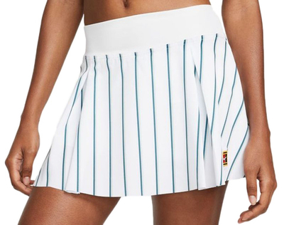 Теннисная юбка Nike Club Skirt W - white/gorge green