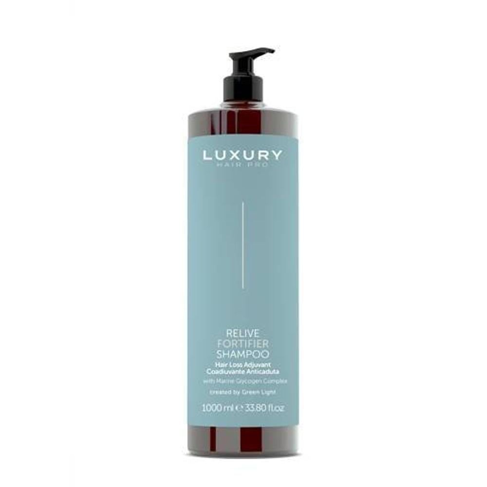 Шампунь против выпадения волос Green Light Relive Shampoo Anticaduta Fortifler 1000мл