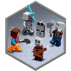 Конструктор LEGO Minecraft -  Деревня лам 21188