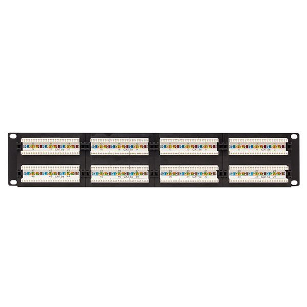 Патч-панель  EKF TRP-PPNL-5EUTP-2U48