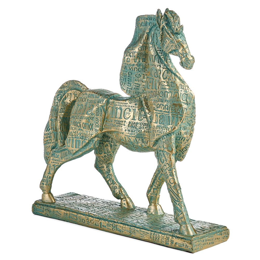 ФИГУРКА ДЕКОРАТИВНАЯ "ЛОШАДЬ" 22,8*7*23,2 СМ