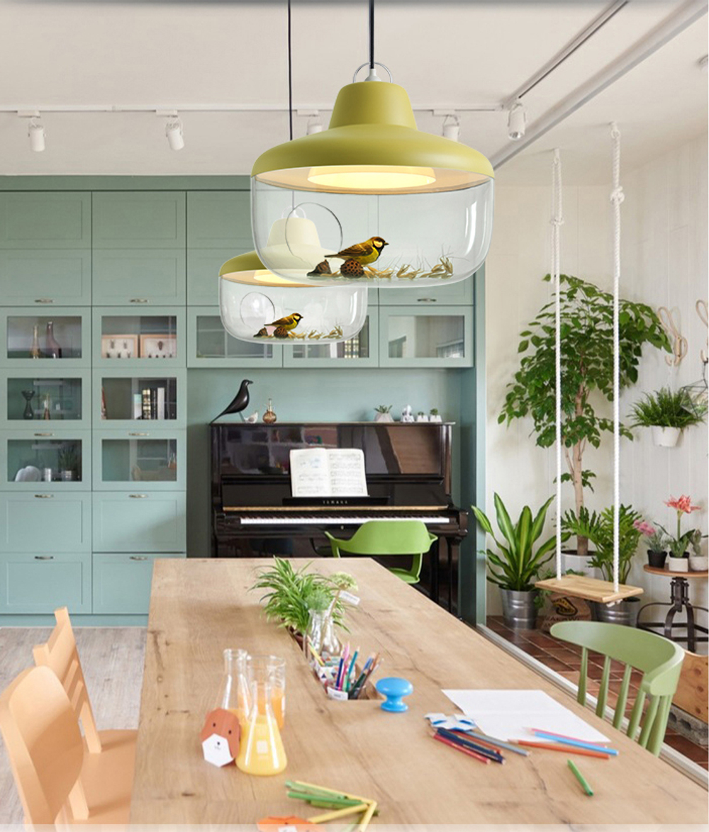 Pendant design lamp  Favorite Things by Eno Studio (Red)