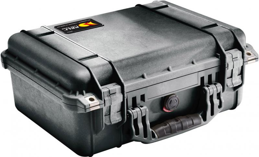 Защитный кейс Peli™ 1450 черный с поропластом