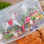 Крышка для СВЧ 25см "Игрушки", бесцветный