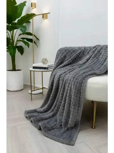 Плед евро 200х230 для дивана и кровати