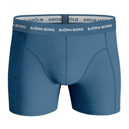 Боксерки теннисные Bjorn Borg Shorts Sammy BB Fourflower 3P - skyway