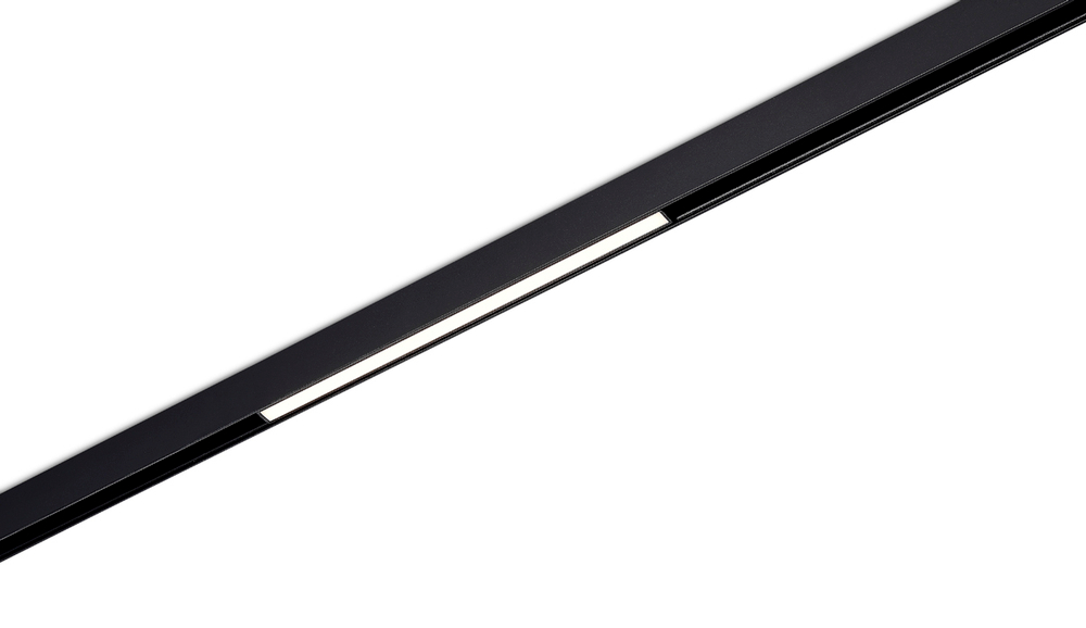 Led светильник Slim Line, Line, DC 48В 8Вт, L290xW11xH33 мм, 390Лм, 90°, 3000К, недиммируемый, IP20, Ra&gt;90, черный