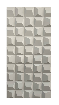 3D PU MOSAIC 3A-Cement Grey 1200*600*25mm