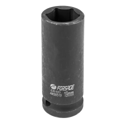 Головка ударная глубокая 19мм 1/2''6гр. Forsage F-4458519